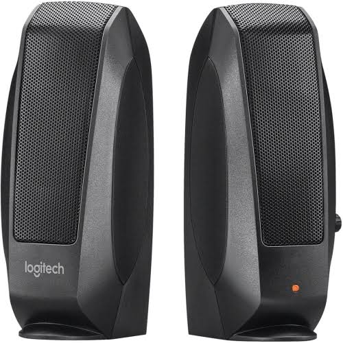 Logitech Black Speakers (NEW) thumbnail