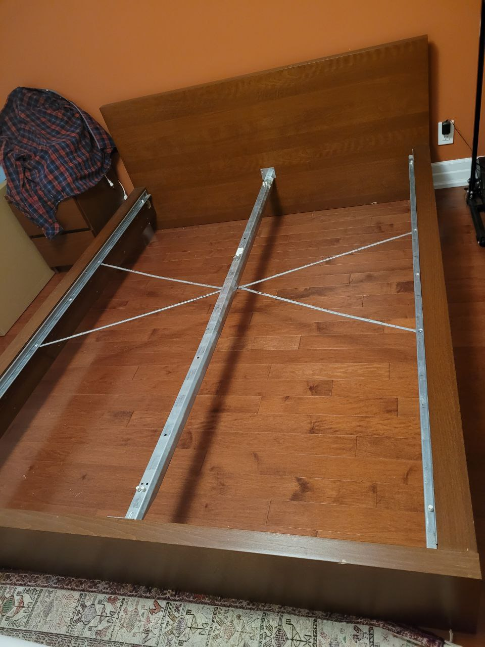 Ikea Malm queen bed frame including slats - photo 2