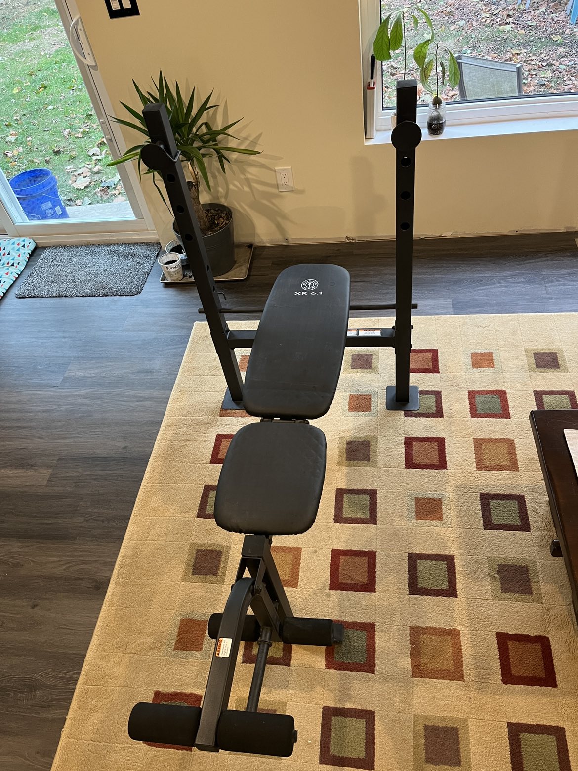 Workout bench