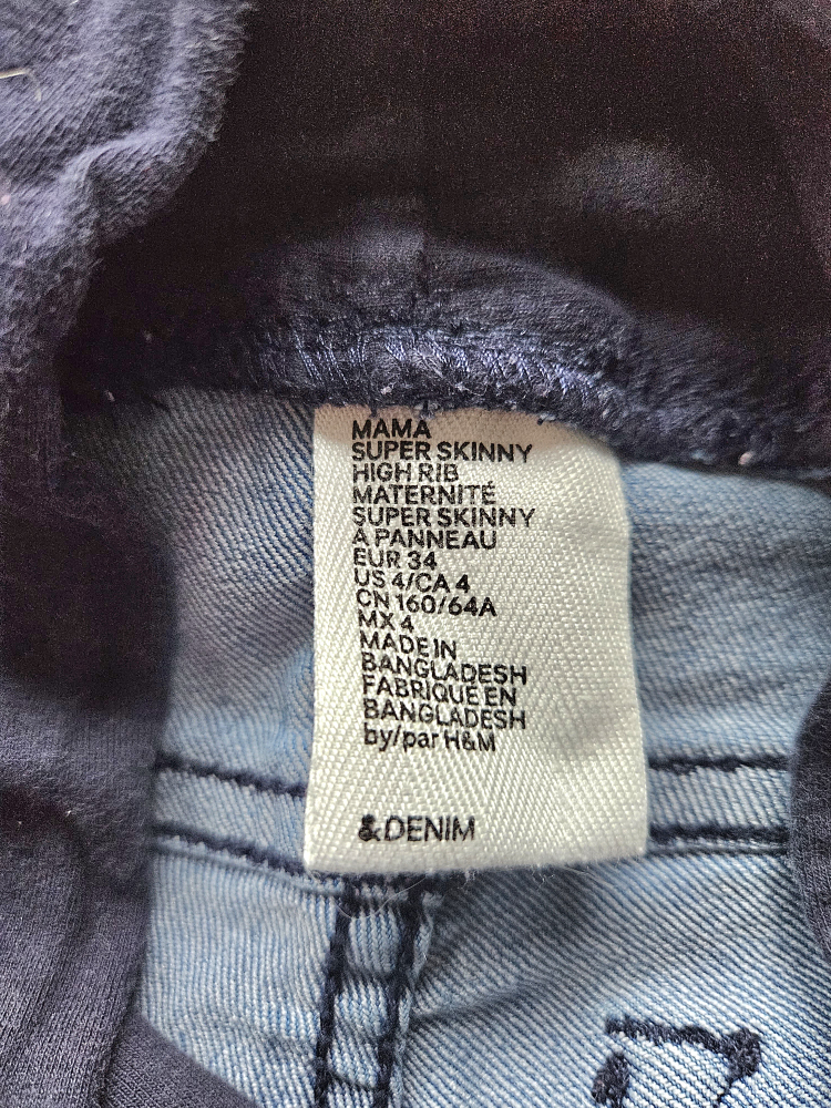 Maternity Jeans Size 4 - photo 2