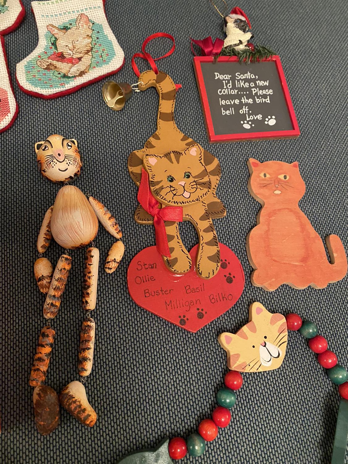 Vintage Christmas Ornament Kitty Collection image indicator(7)