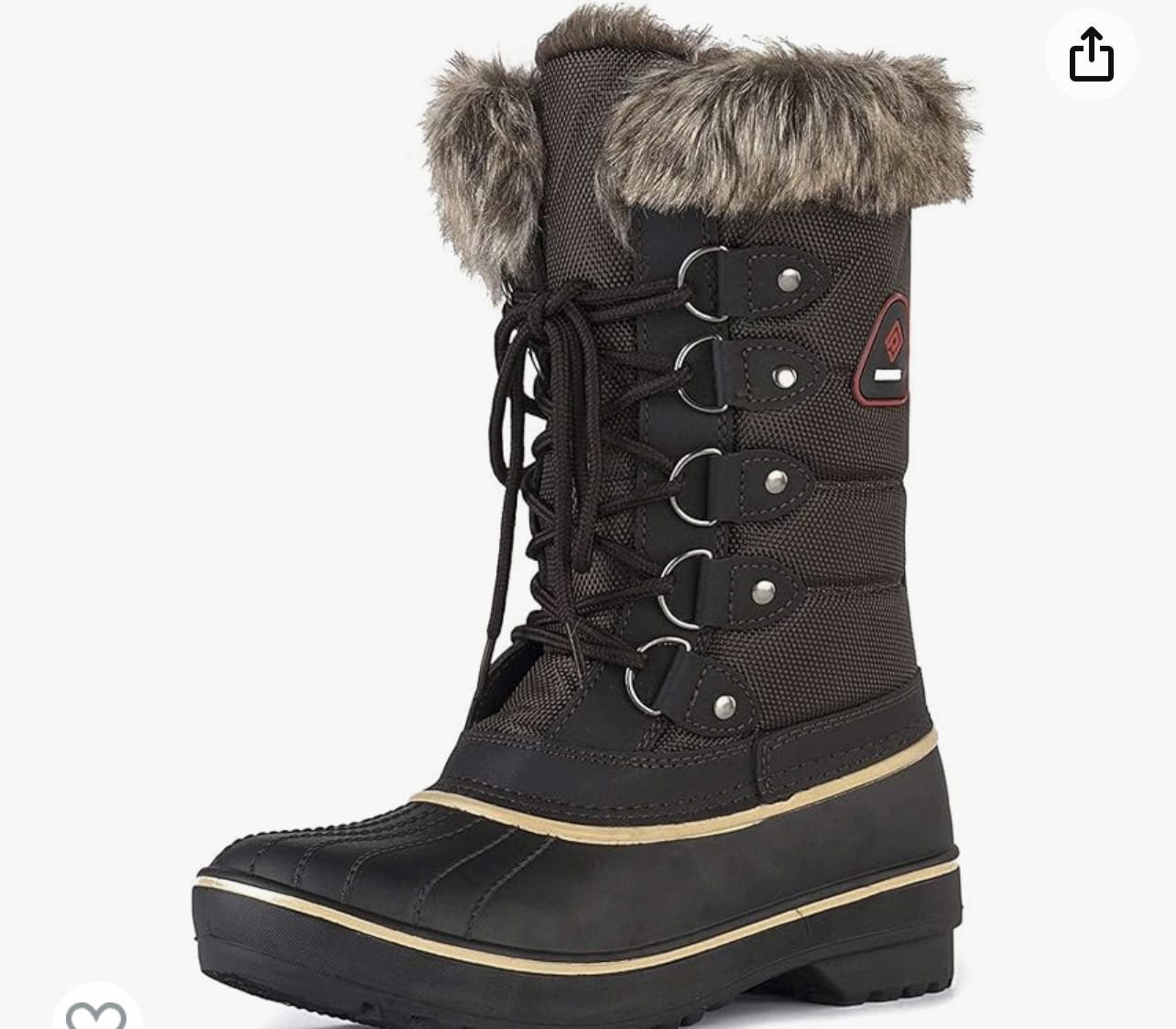 Brand new desinger winter boots size 9 thumbnail