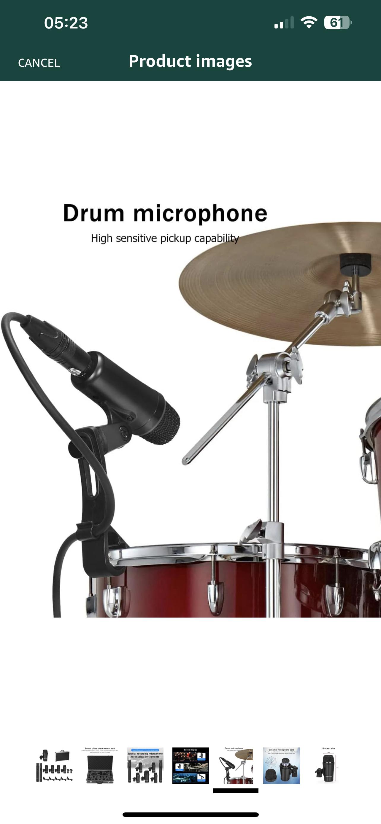Drum mic set - photo 5