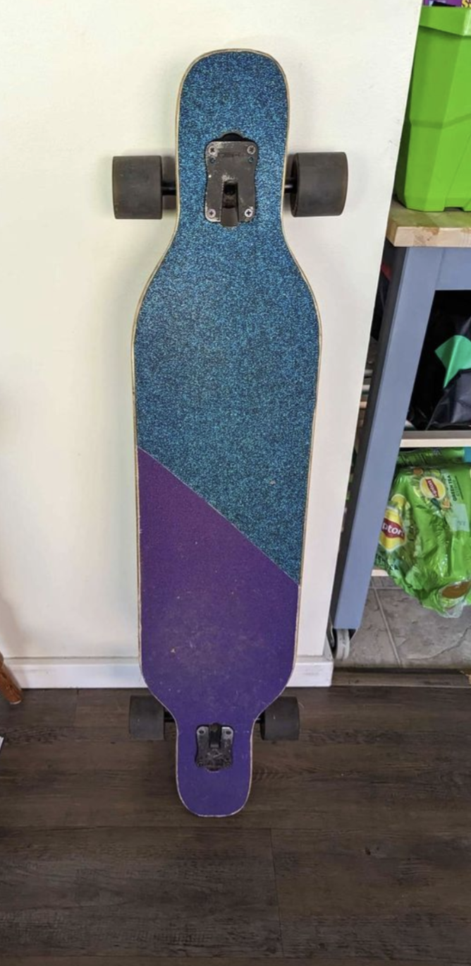 Very Sparkly Longboard