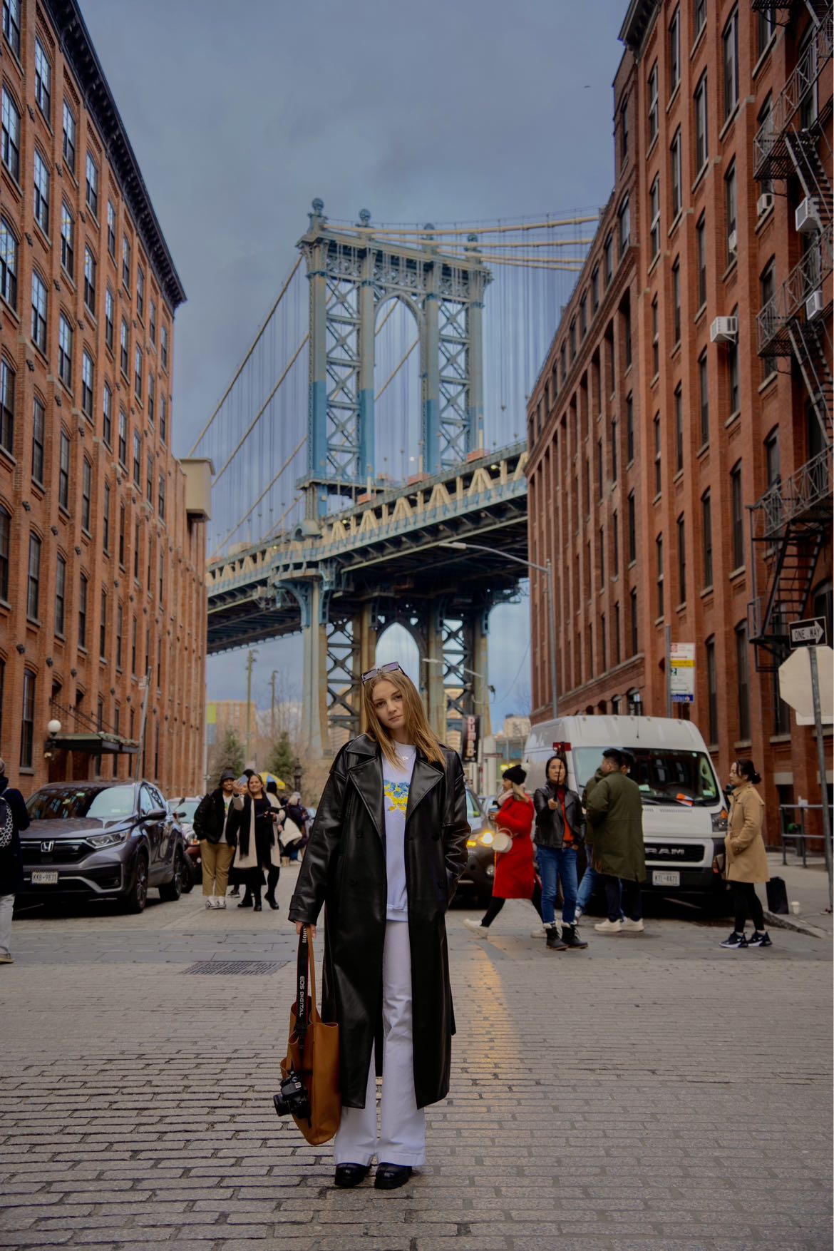 Zara long leather coat - photo 5