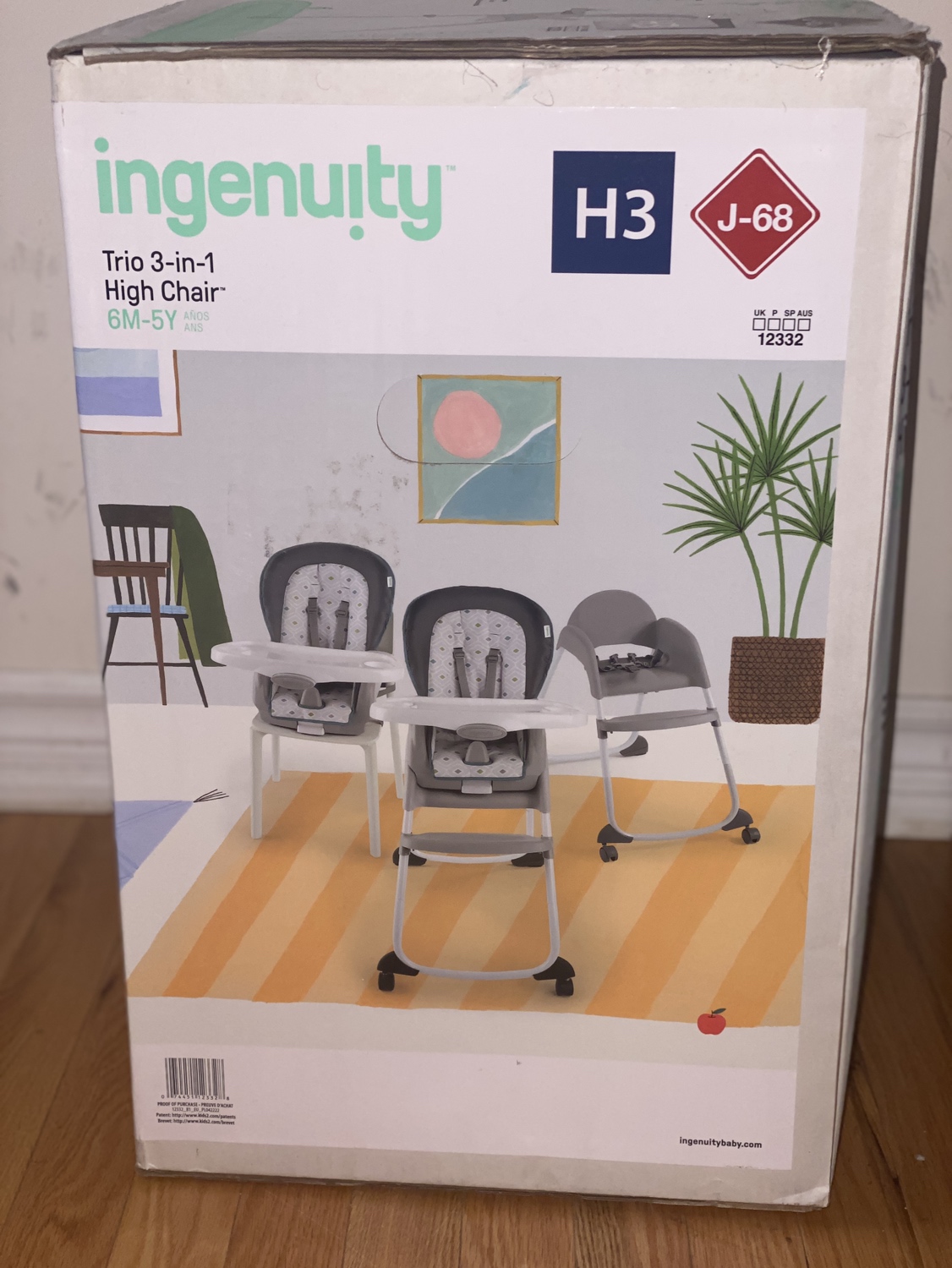 Baby high chair - photo 2
