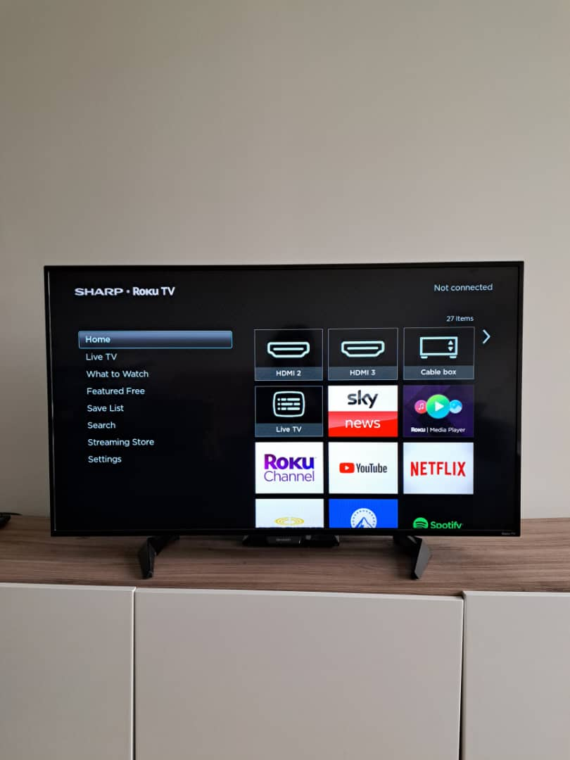 Sharp Roku TV for sale