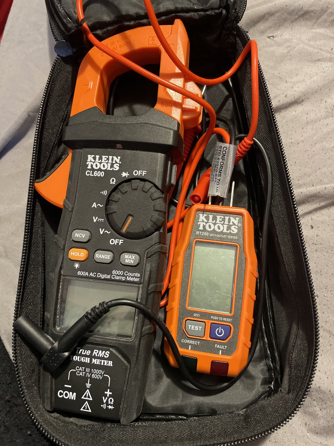 Klein Tools CL600 and RT250