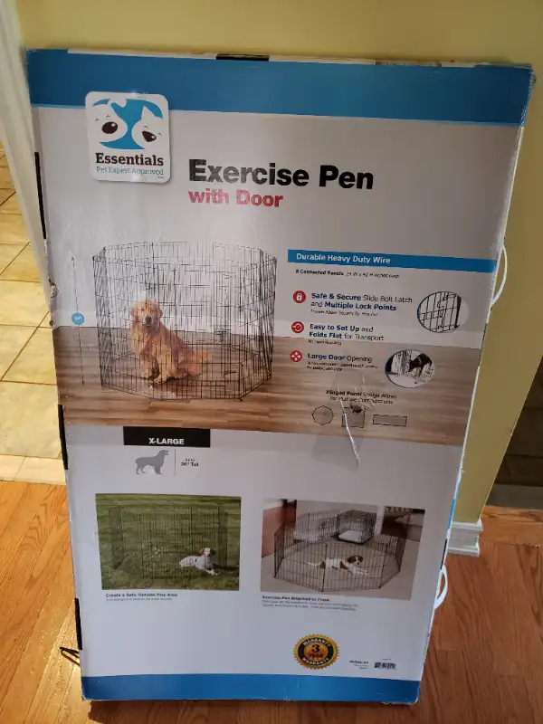 Essentials Exercise Pen with door - photo 3