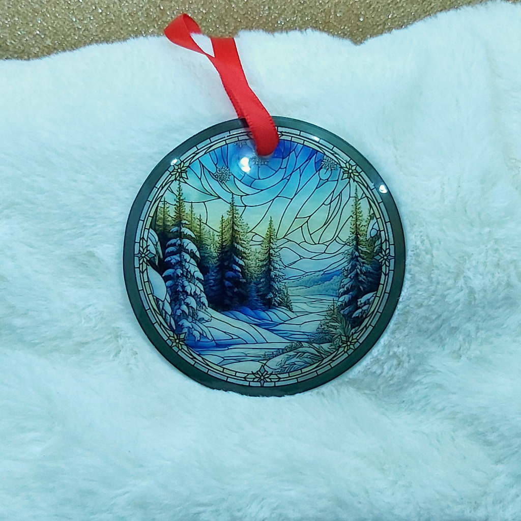 Beautiful & Durable Glass Christmas Ornaments (about 3 inches) image indicator(6)