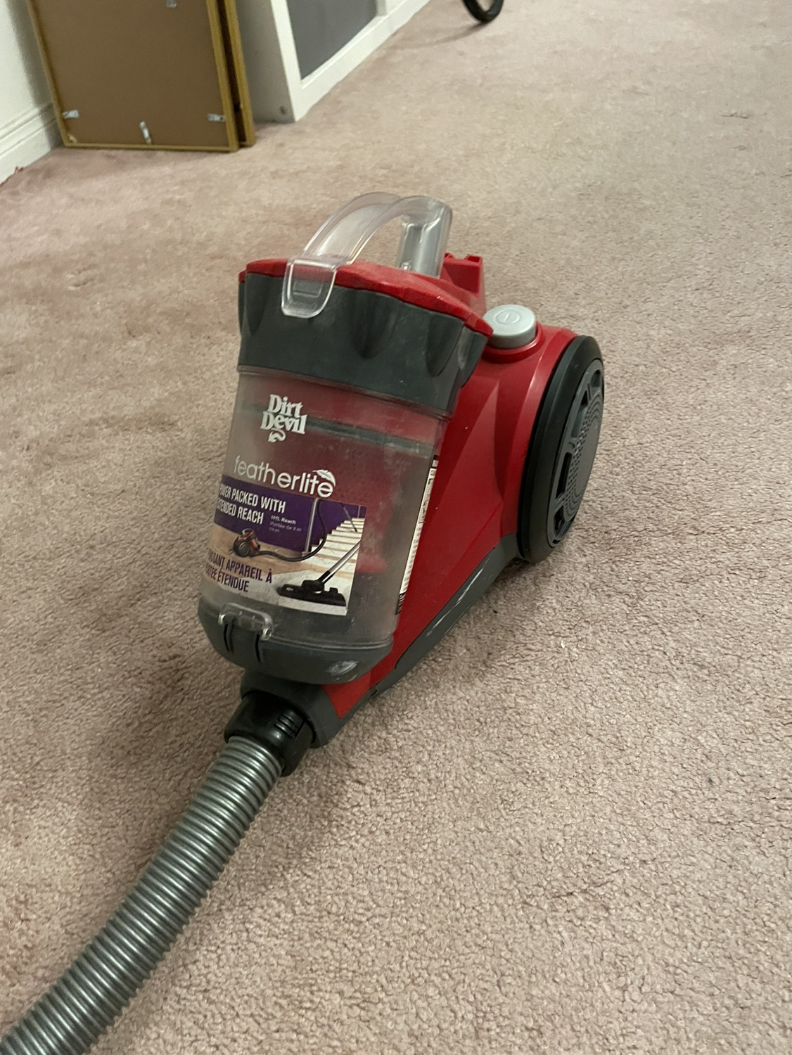 Dirt devil featherlite vacuum