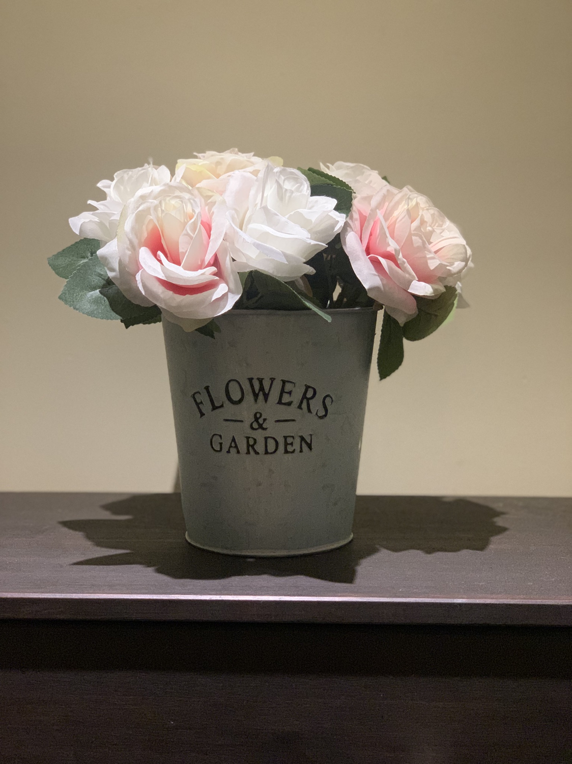 Faux flowers with pot thumbnail