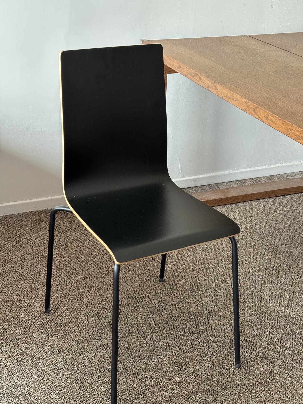 Dining chairs - set of 4 (black) - photo 2