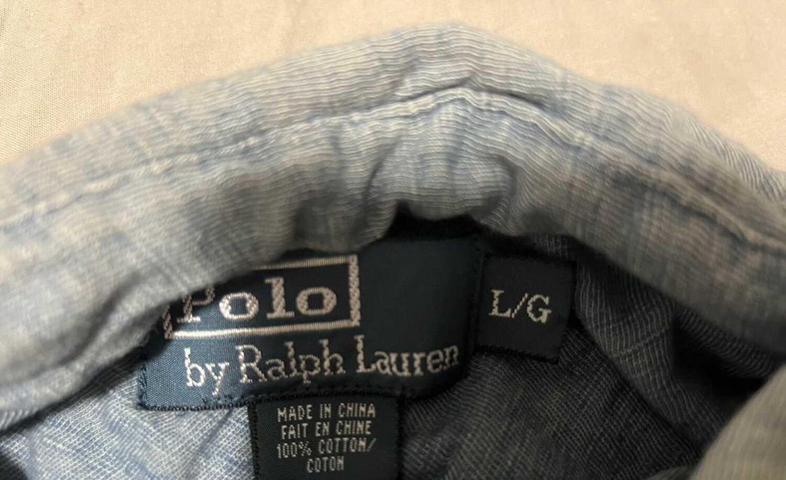 Ralph Lauren Light Blue Long Sleeve Shirt - photo 5