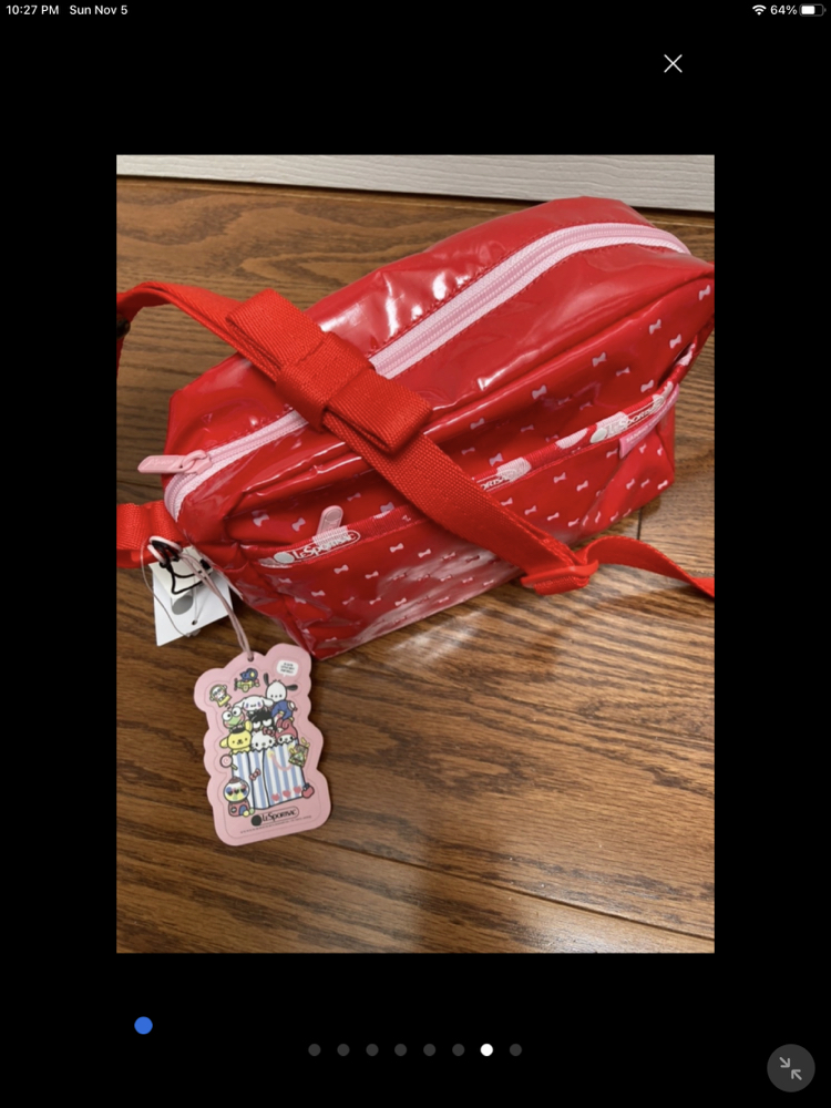 Brand new Lesportsac x Hello Kitty crossbody image indicator(5)