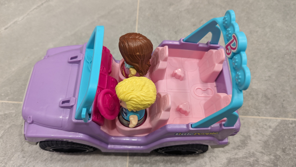 Little People Barbie Jeep image indicator(2)
