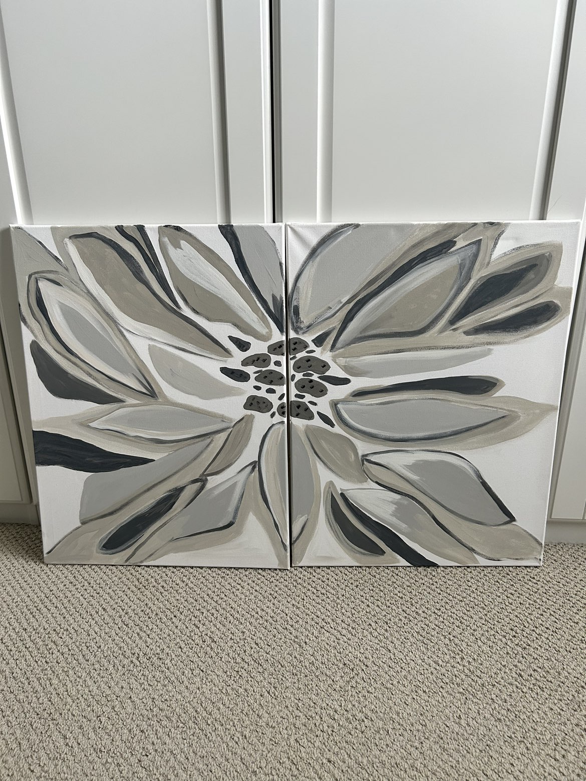 Acrylic painting