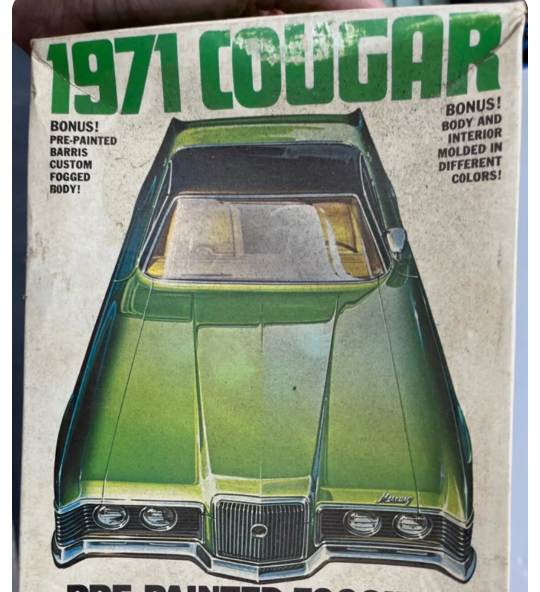 MPC 7122-200 1971 Mercury Cougar XR-7 Vintage