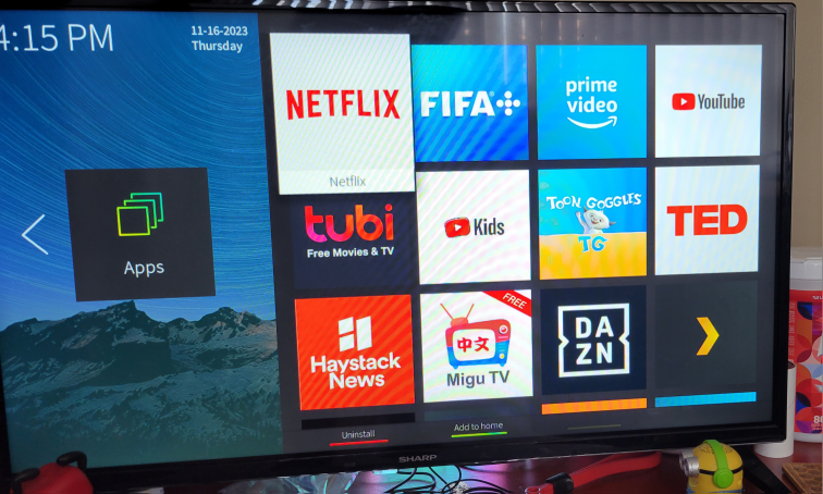 Sharp 32 inch Smart TV thumbnail