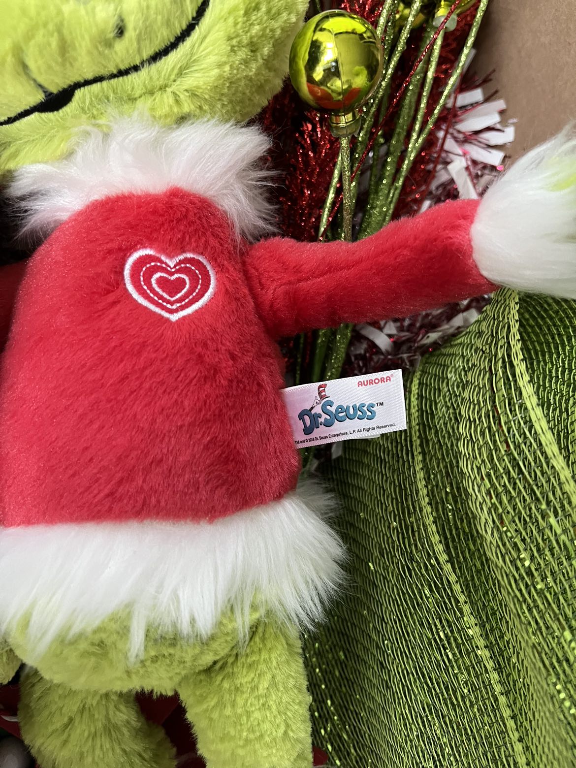 🎄Full set of Grinch designer tree decorations image indicator(2)