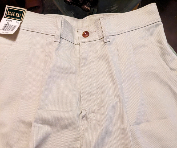 Pants ladies New Size 11x32 Beige Free. - photo 2