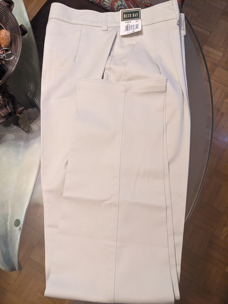 Pants ladies New Size 11x32 Beige Free. - photo 3