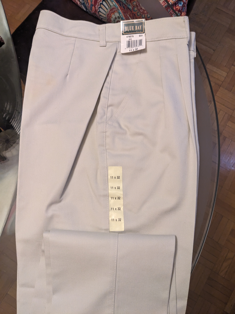 Pants ladies New Size 11x32 Beige Free. - photo 4