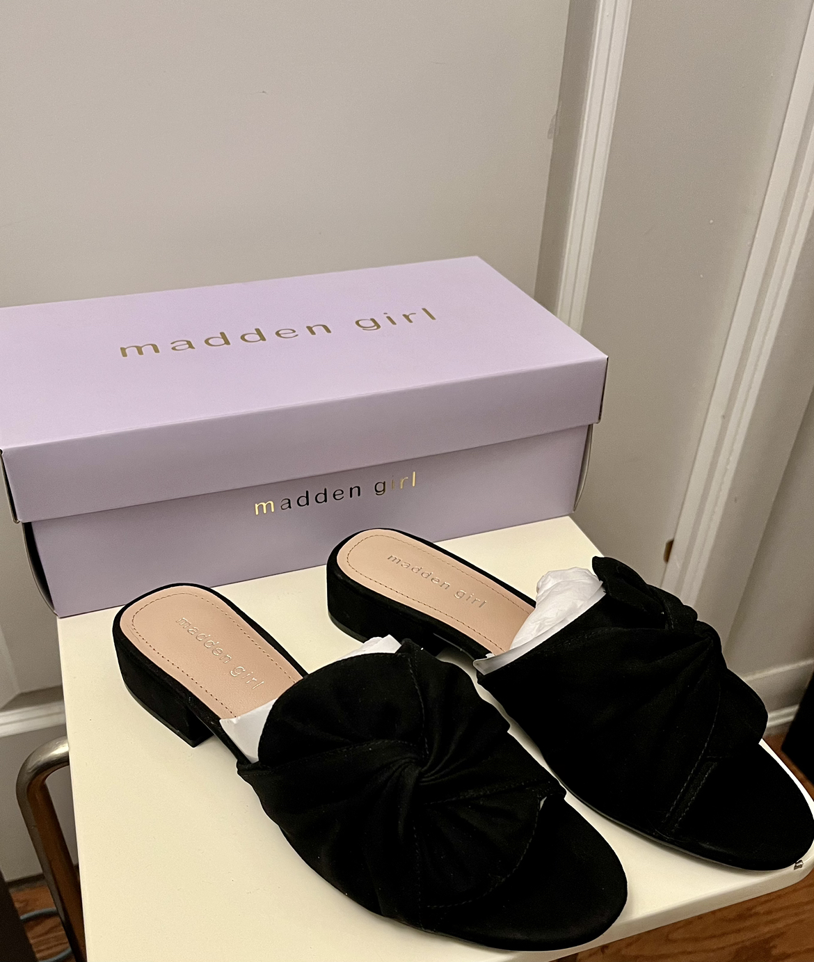 Like New: Madden Girl black Shoes Size 38 (8) image indicator(3)