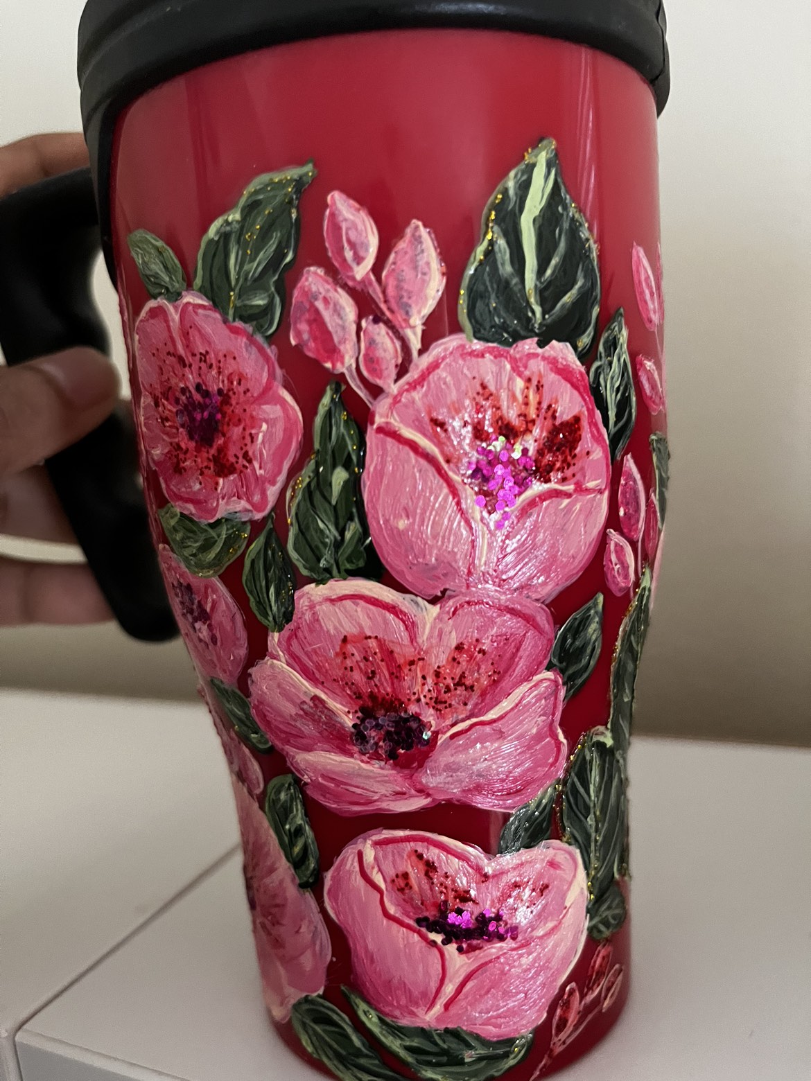 Handpainted Coffee/tea cup #freecycle - photo 4