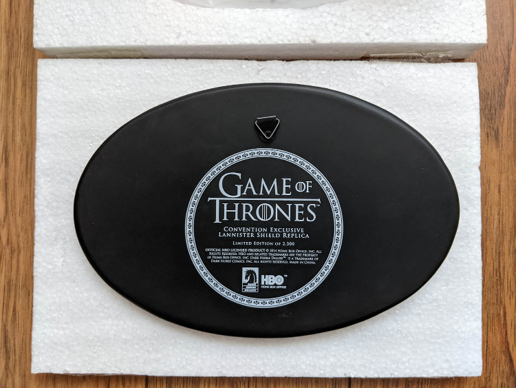 Game of Thrones - Limited Edition Lannister Shield Wall Plaque image indicator(6)