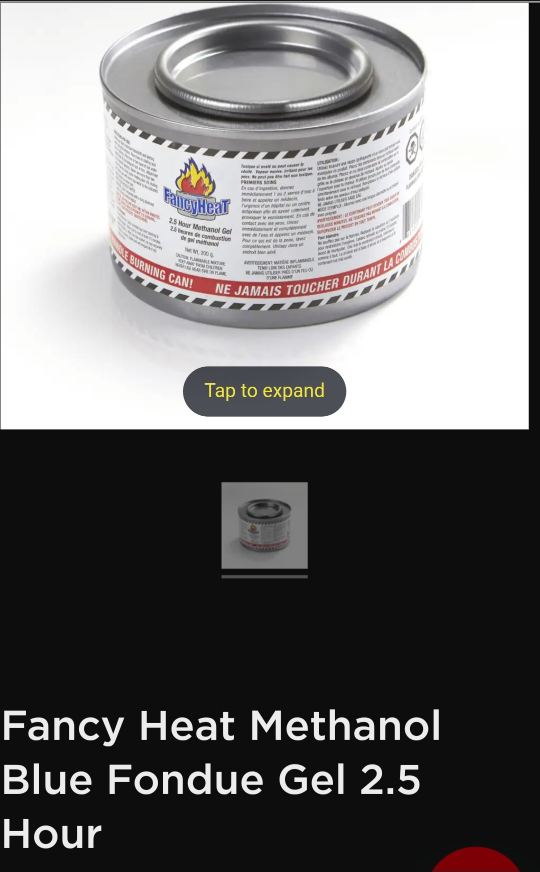 Fancy Heat Methanol  Gel image indicator(2)