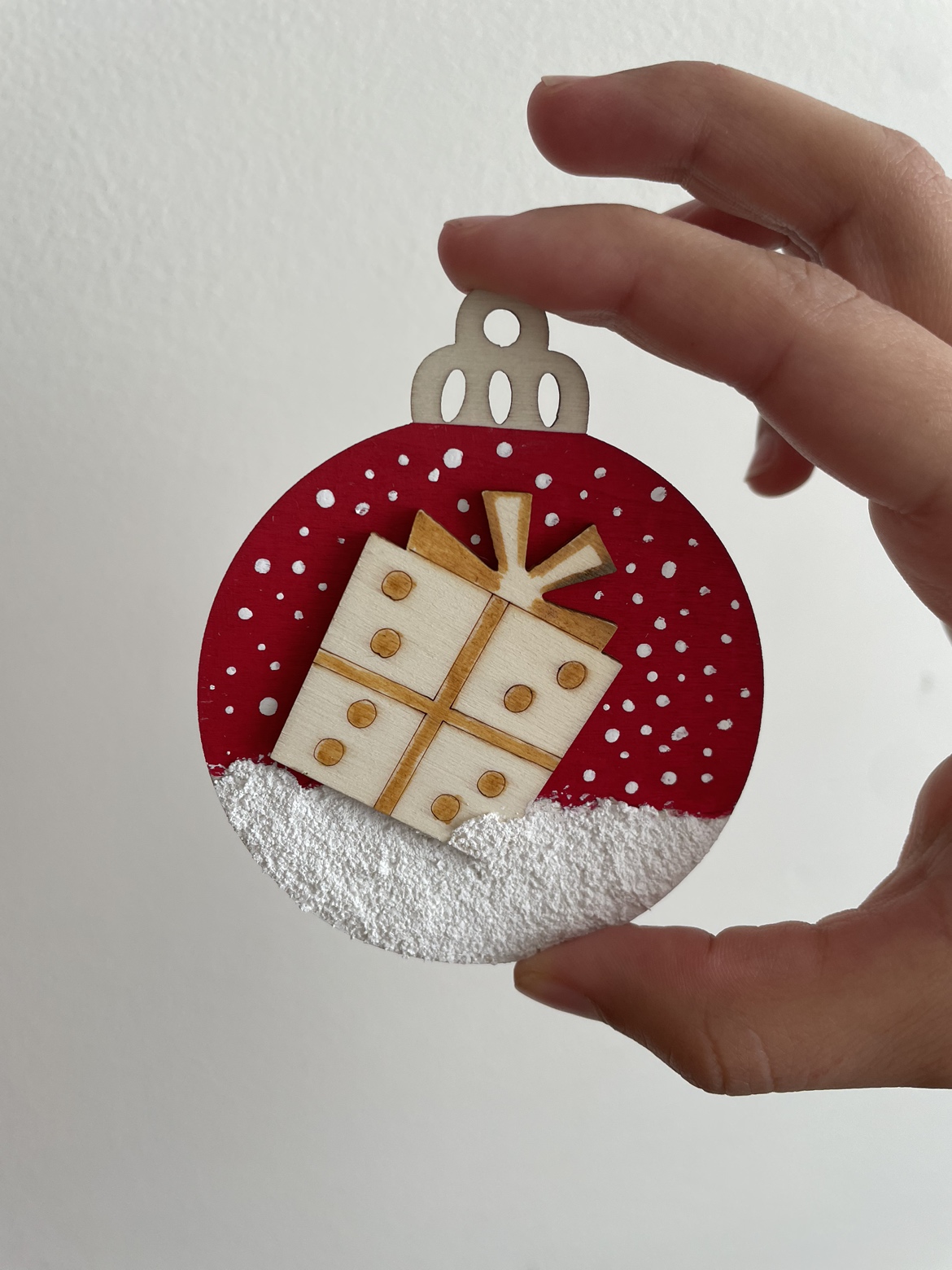 Handmade Christmas ornaments set of 8 image indicator(4)