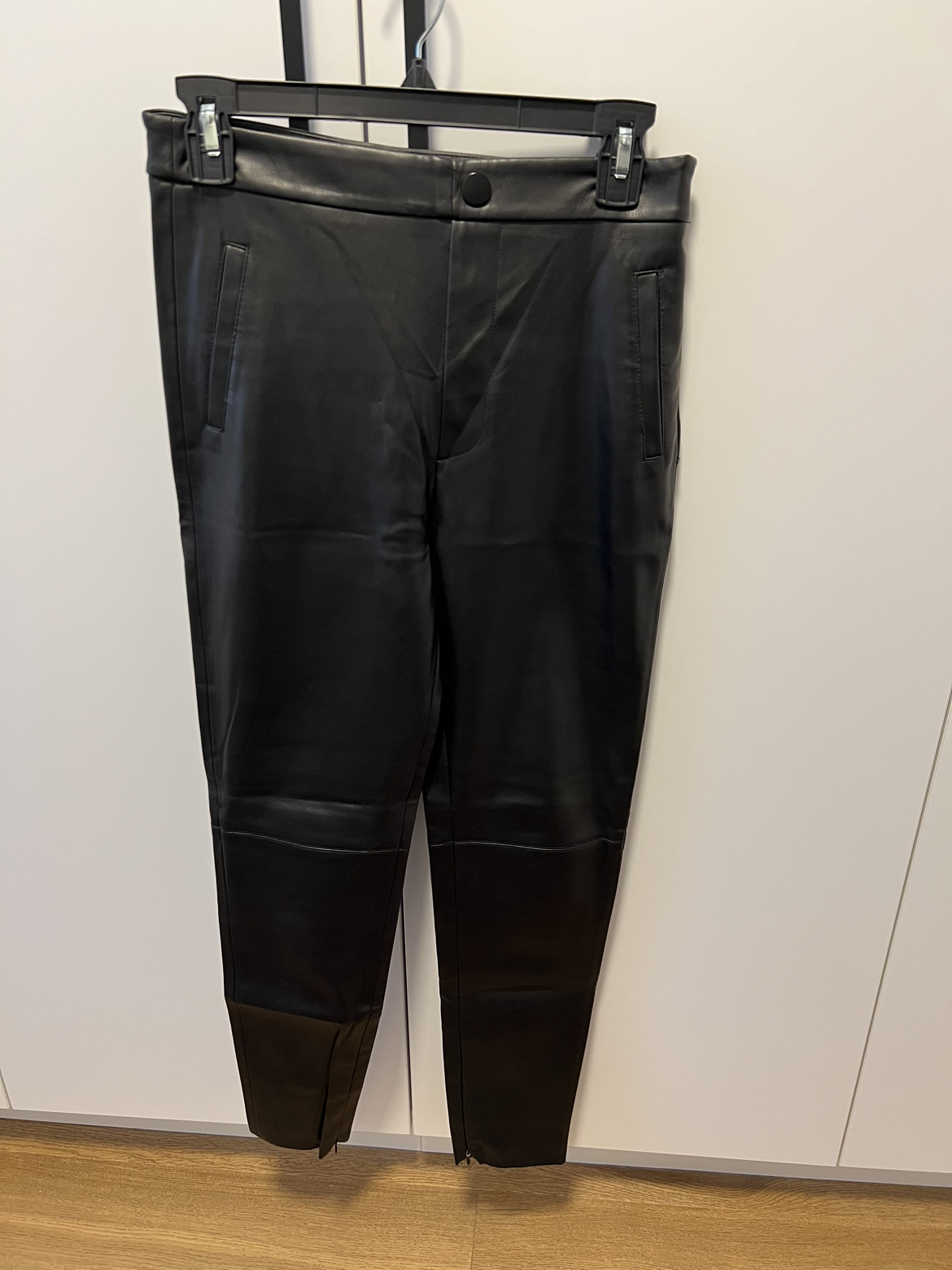 Zara Leather Leggings/Pants - photo 2