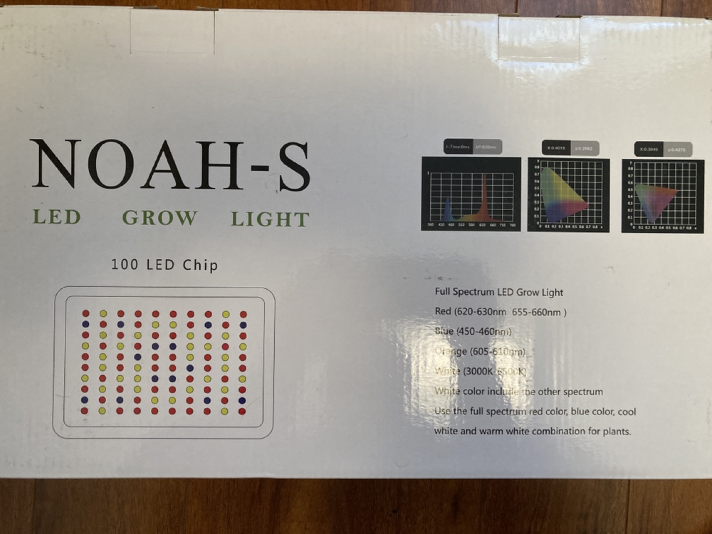 NEW Indoor Plant Growing Lights / Built in fan image indicator(2)