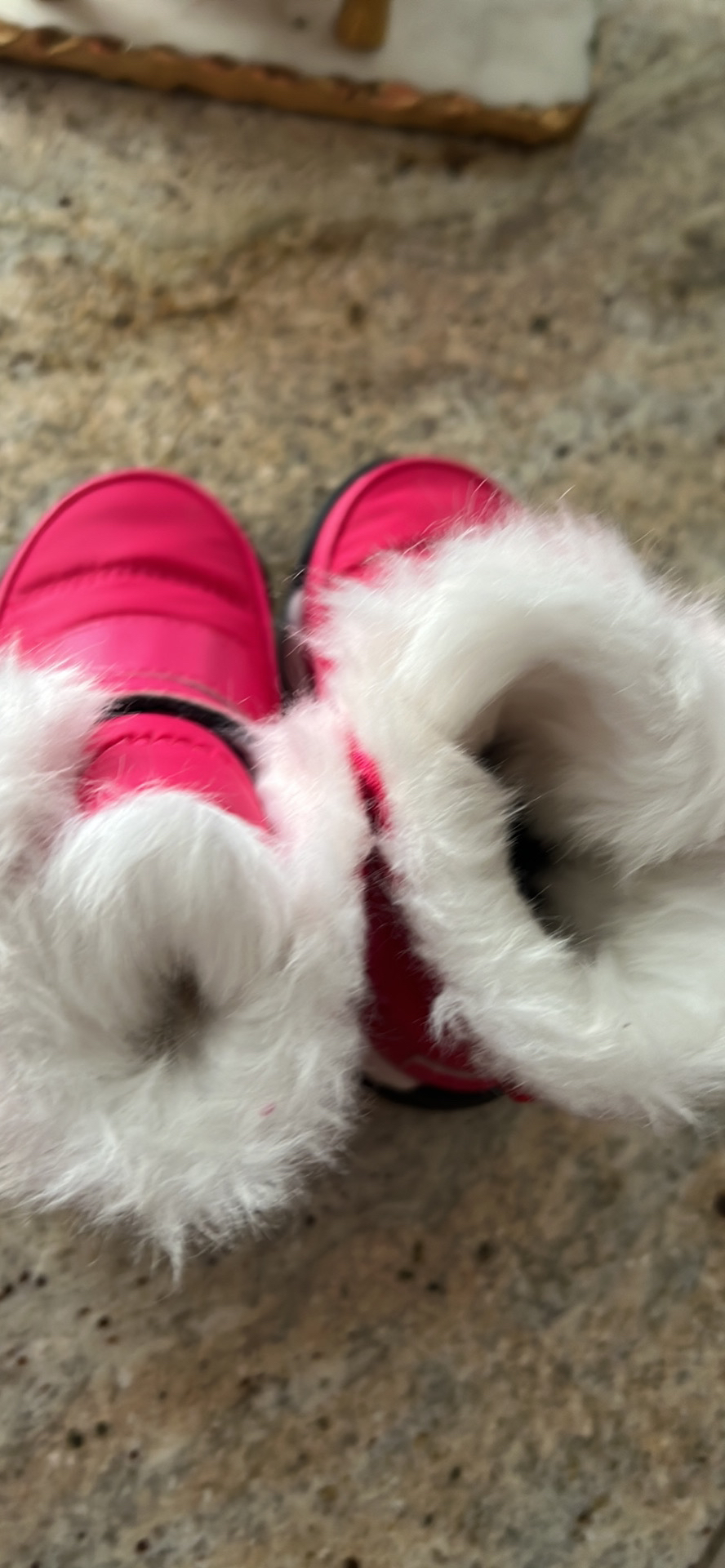 Size 5 baby girl / toddler snow boots - photo 3