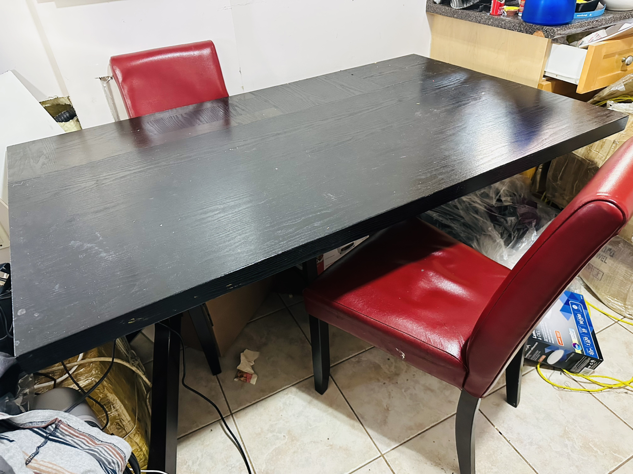 Dining Table - Wooden and Spacious