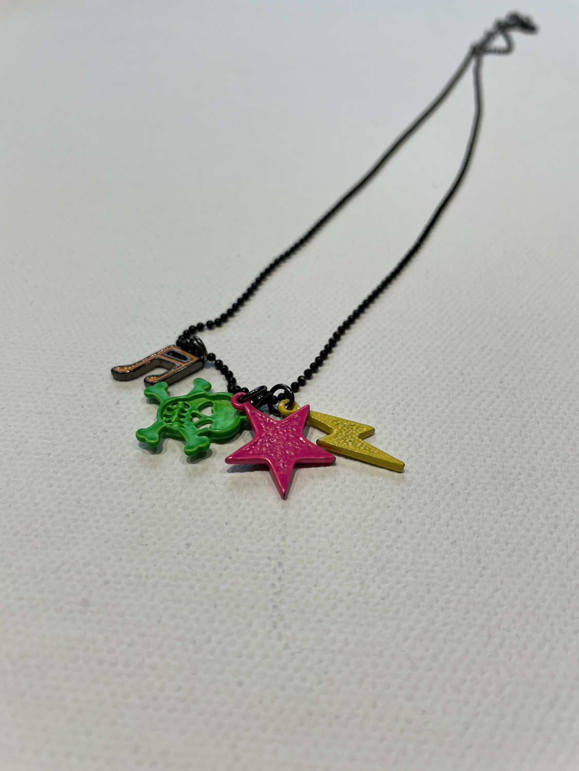 Skull and rock necklace image indicator(3)