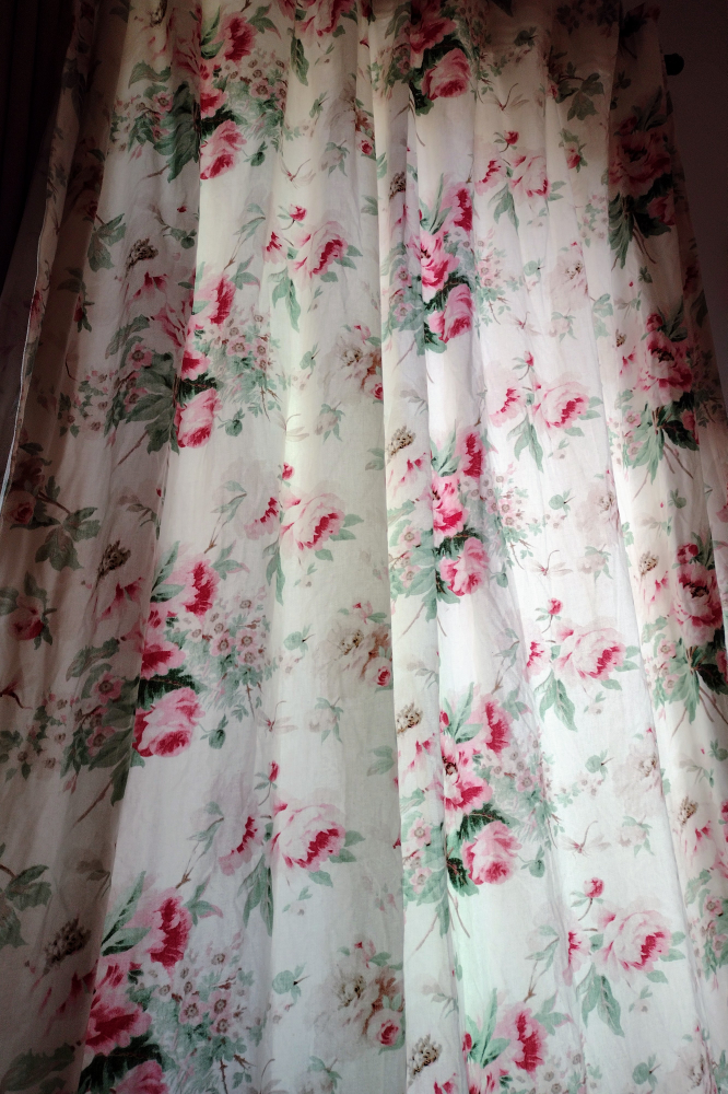 Floral Cotton Drapes