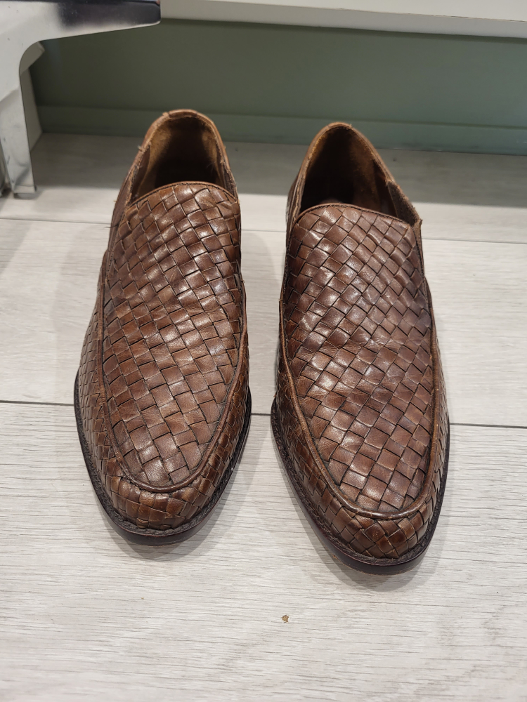 brown leather loafer -cole haan - photo 3