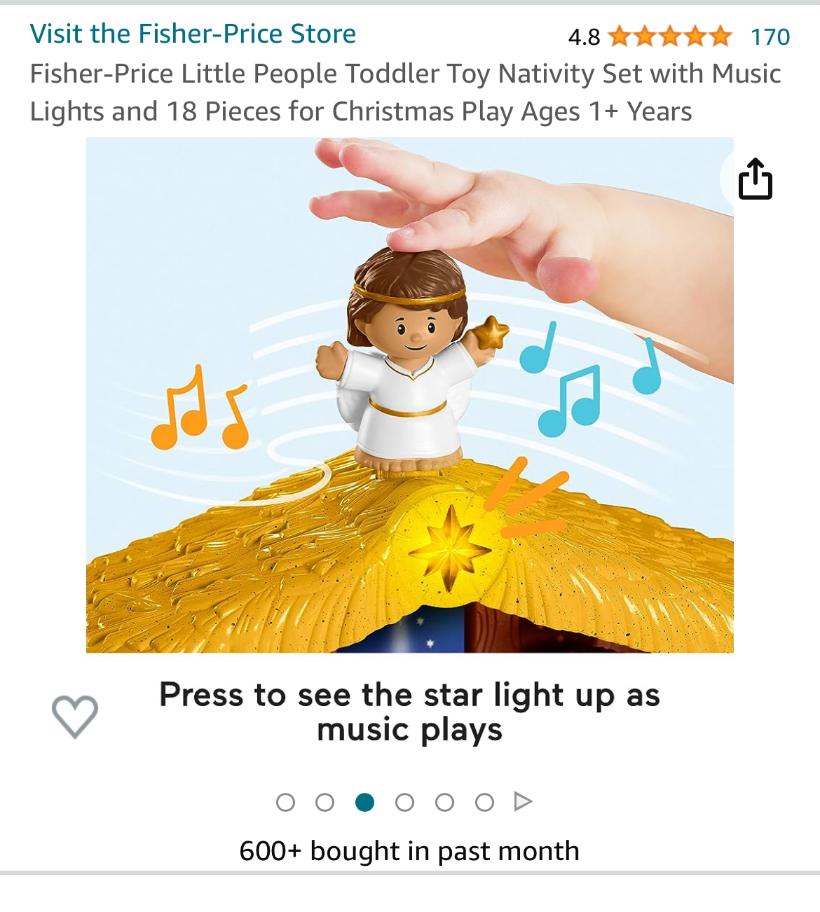 Little people -nativity set - photo 5