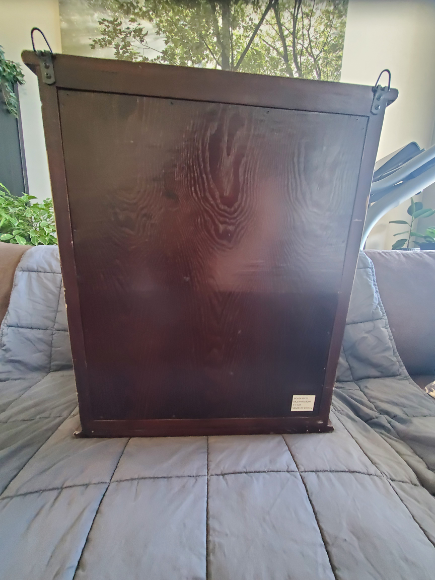 Hanging Mirror with Shelf - photo 2