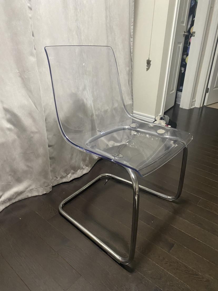 TOBIAS CLEAR CHAIR FROM IKEA ❄️ - photo 3