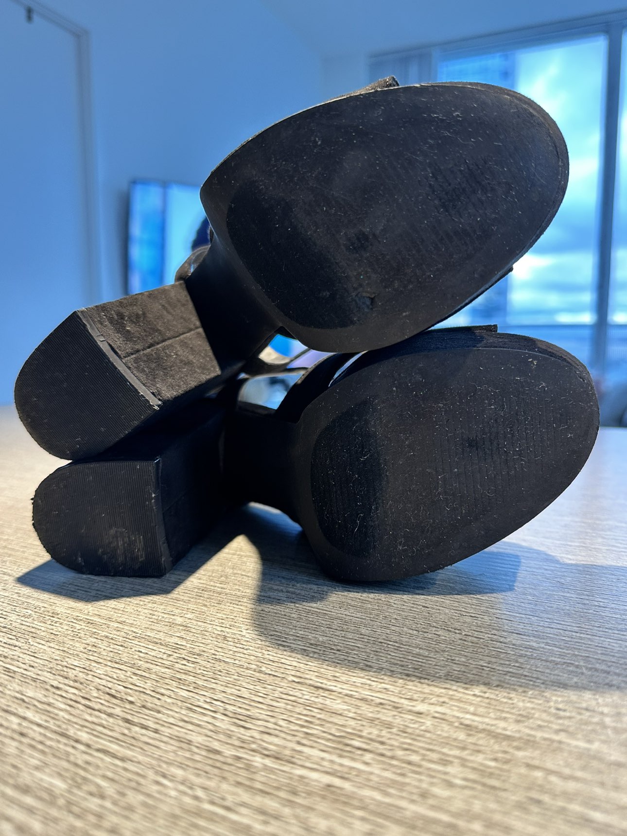 Steve Madden Black Platform Heels - Size 7 - photo 5