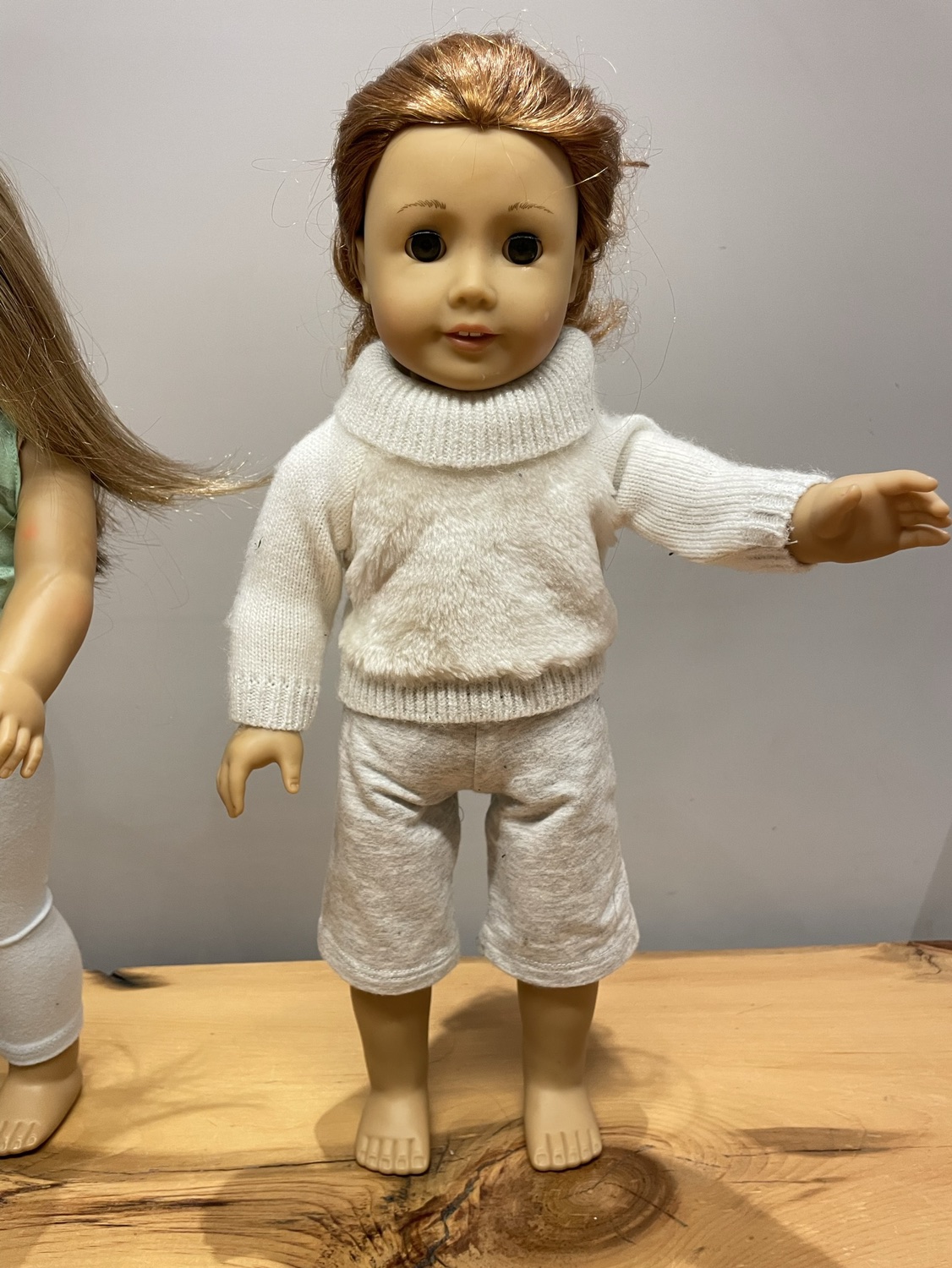 American Girl Doll 18in brown eyes and auburn hair
