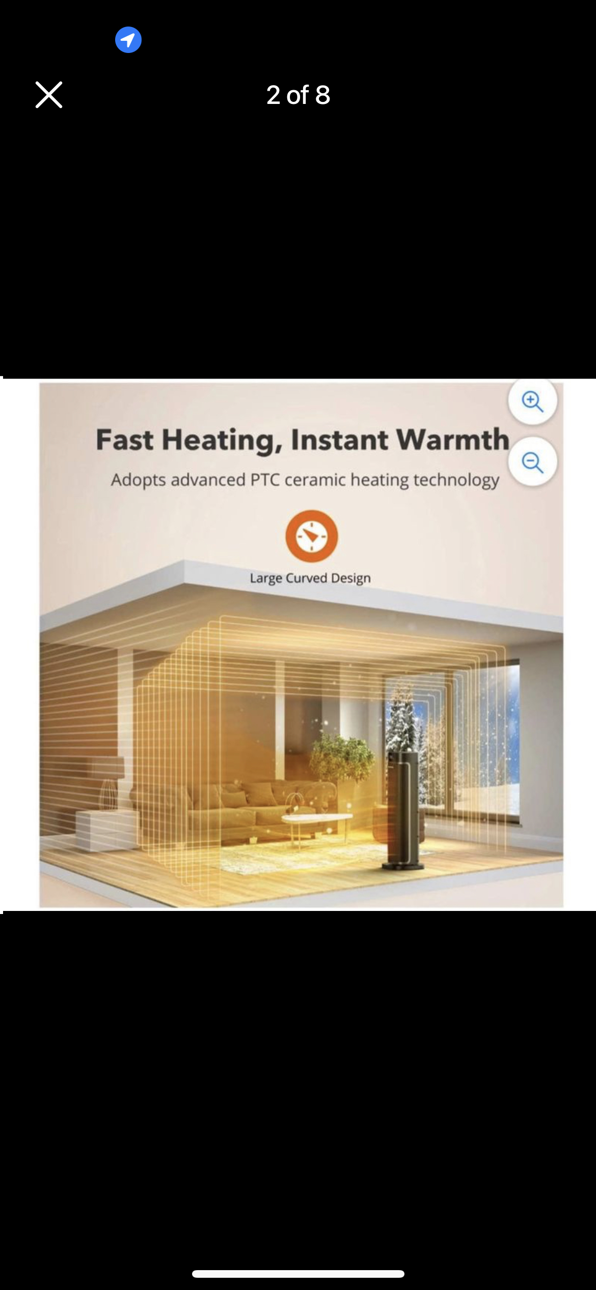 Taotronics 24” Space Heater - photo 3