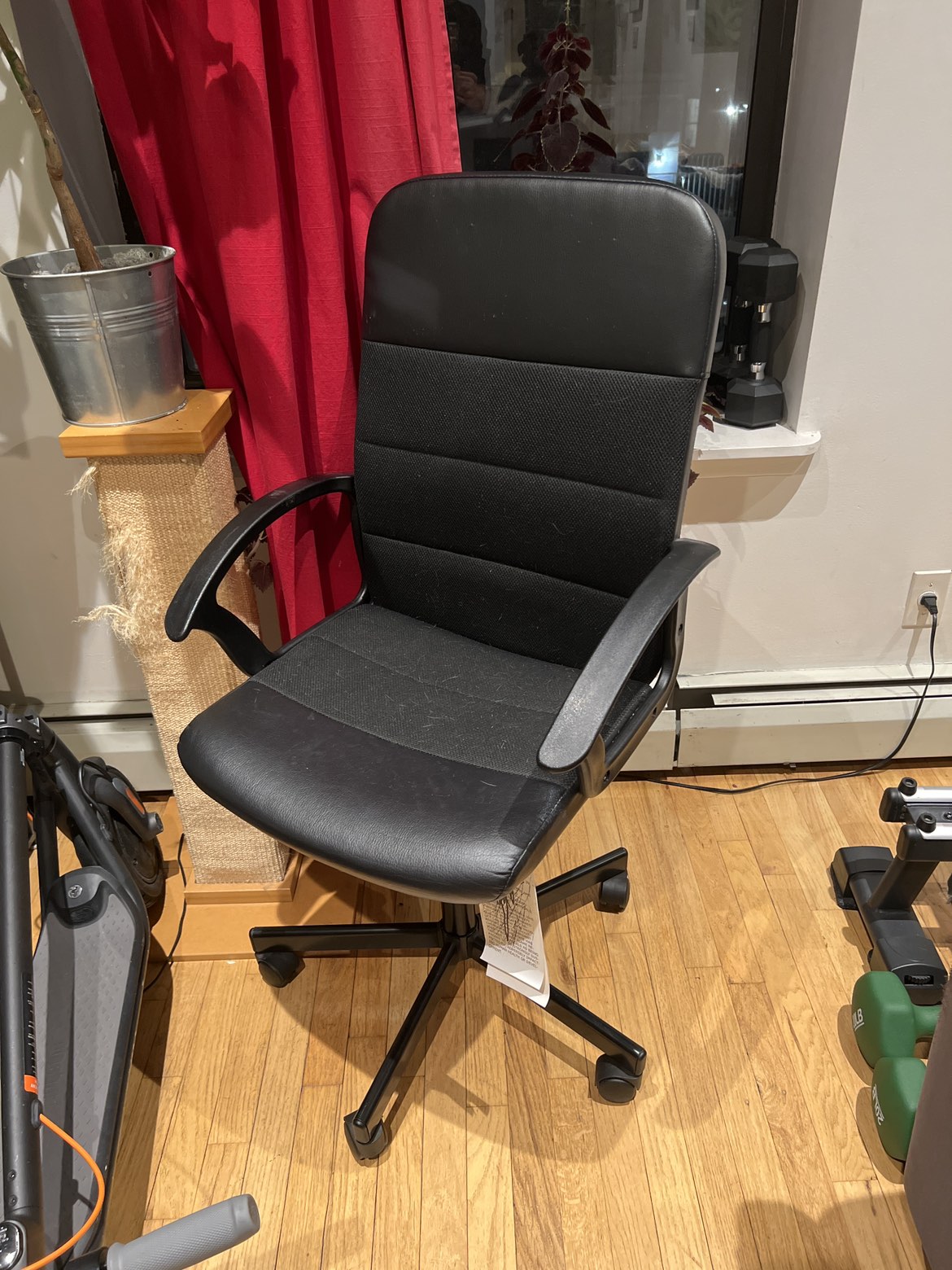 Ikea desk chair black