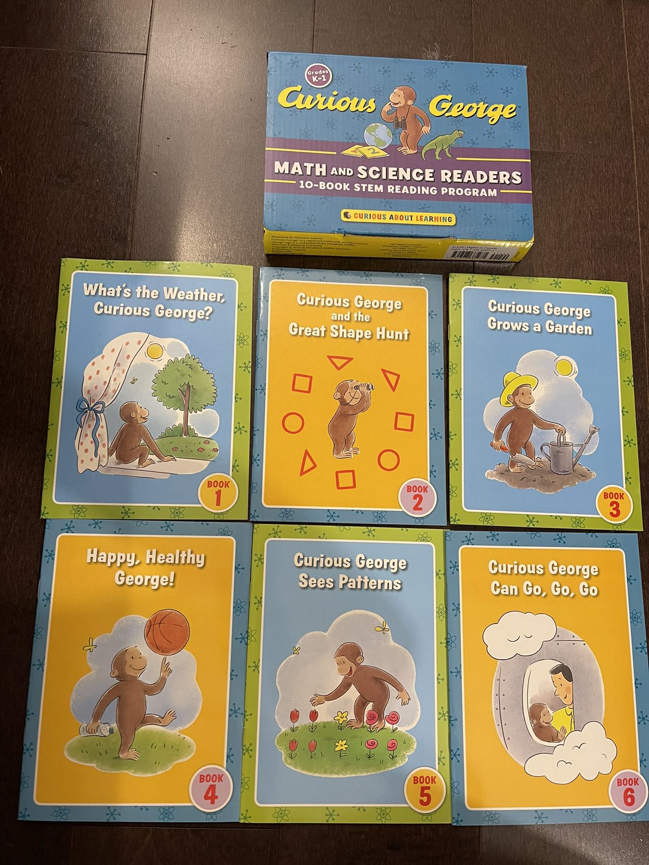 Curious George Early learner kids book set - photo 3