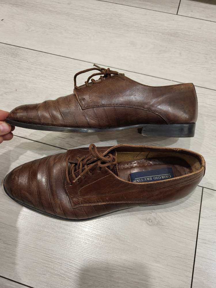 brown leather dress shoes