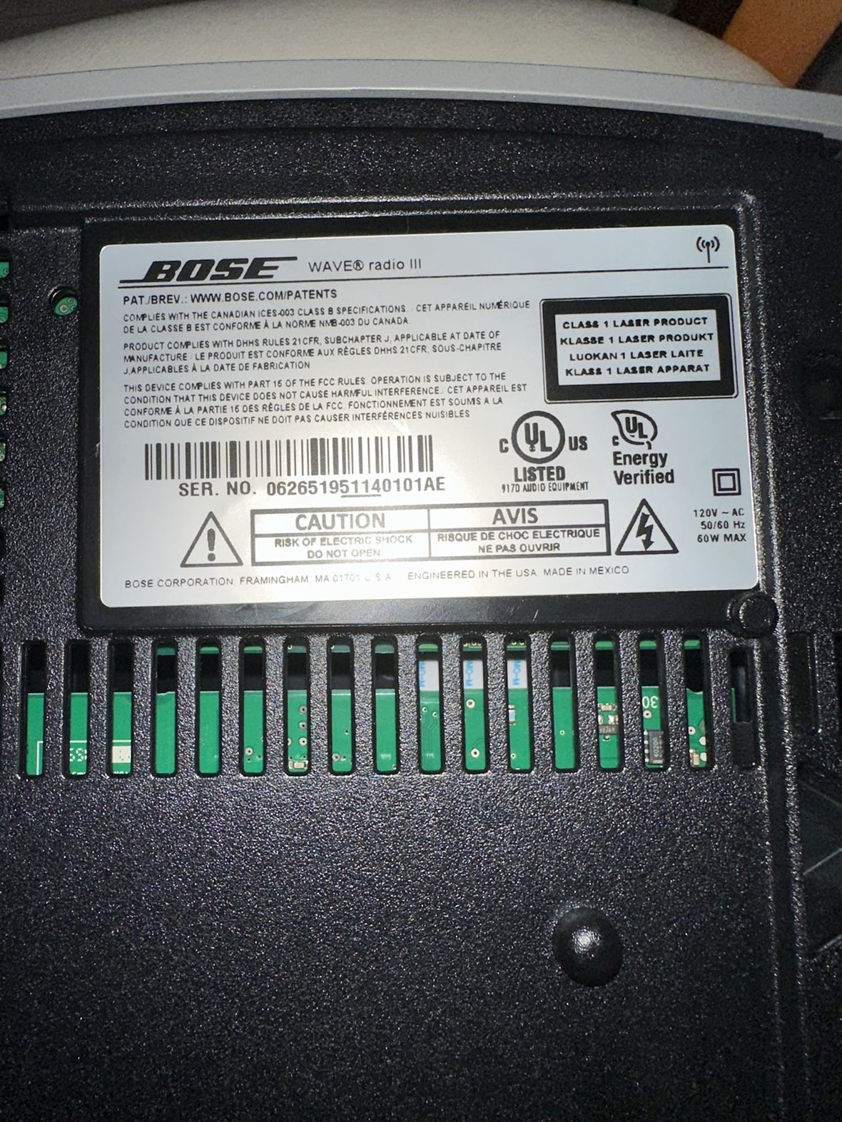 Bose Wave Radio lll - photo 4