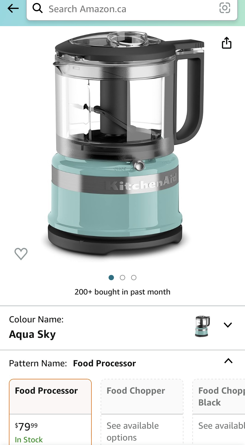 KitchenAid Chopper thumbnail